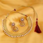 Modish Gold Plated Necklace Set for Women